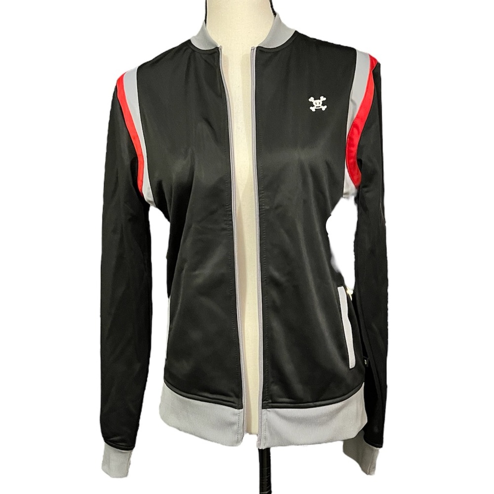 🚫SOLD🚫 Vintage Y2K Paul Frank Skurvy Skull & Bones Track Jacket - Picture 2 of 8